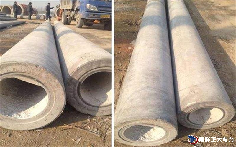 預(yù)應(yīng)力電線桿為環(huán)形截面，分上、，中、下段，由主筋，內(nèi)箍，外箍螺旋配筋，接頭鋼圈，端頭鋼圈和混凝土組成